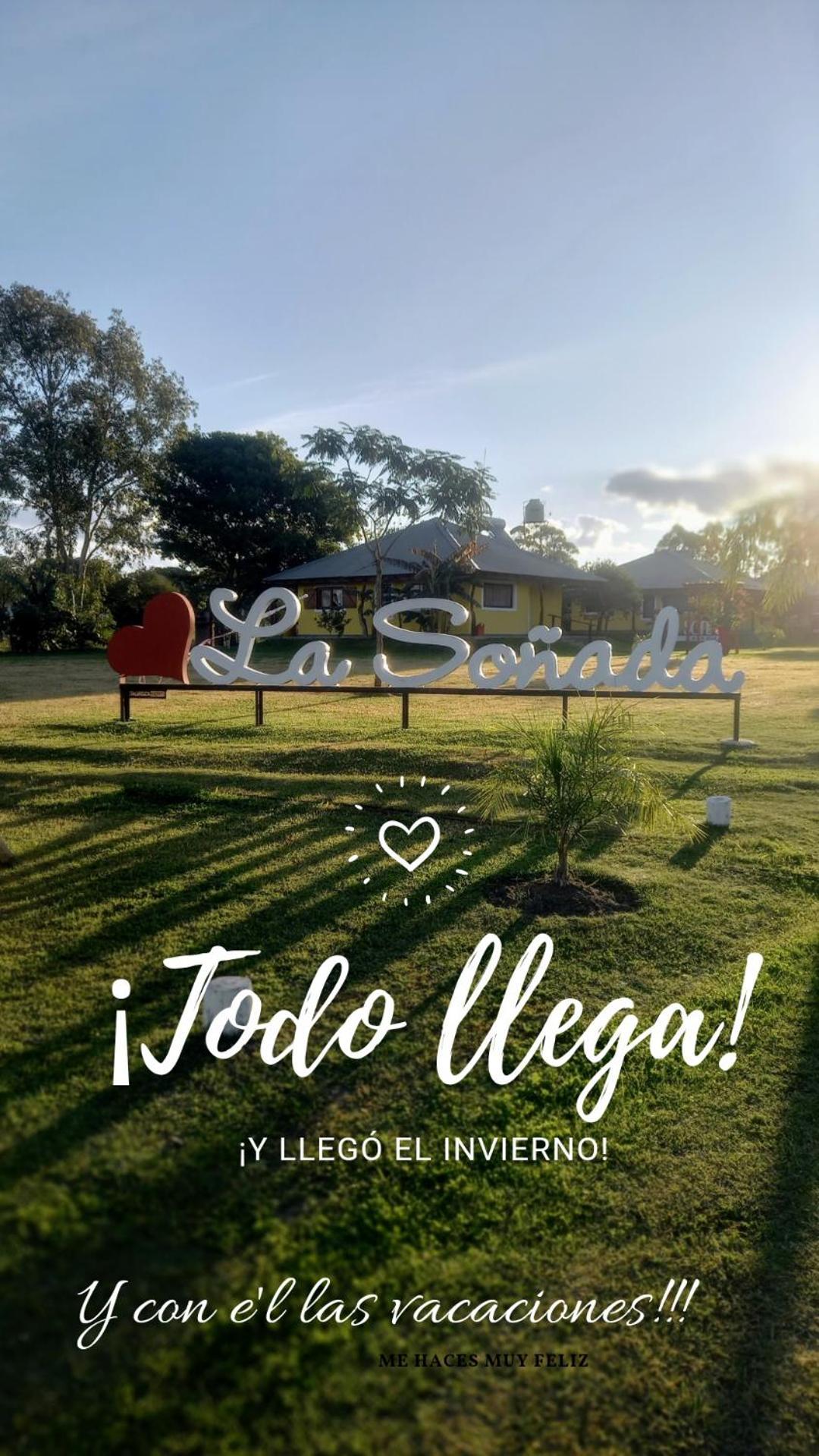 Cabanas La Sonada Chajari Bagian luar foto